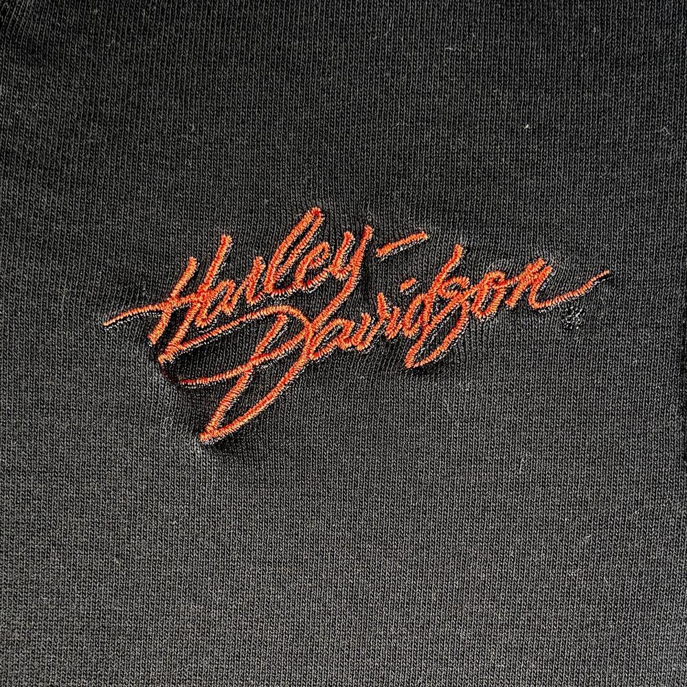 Harley-Davidson Black Full-Zip Hooded Vest Liner - M - Picture 3 of 6